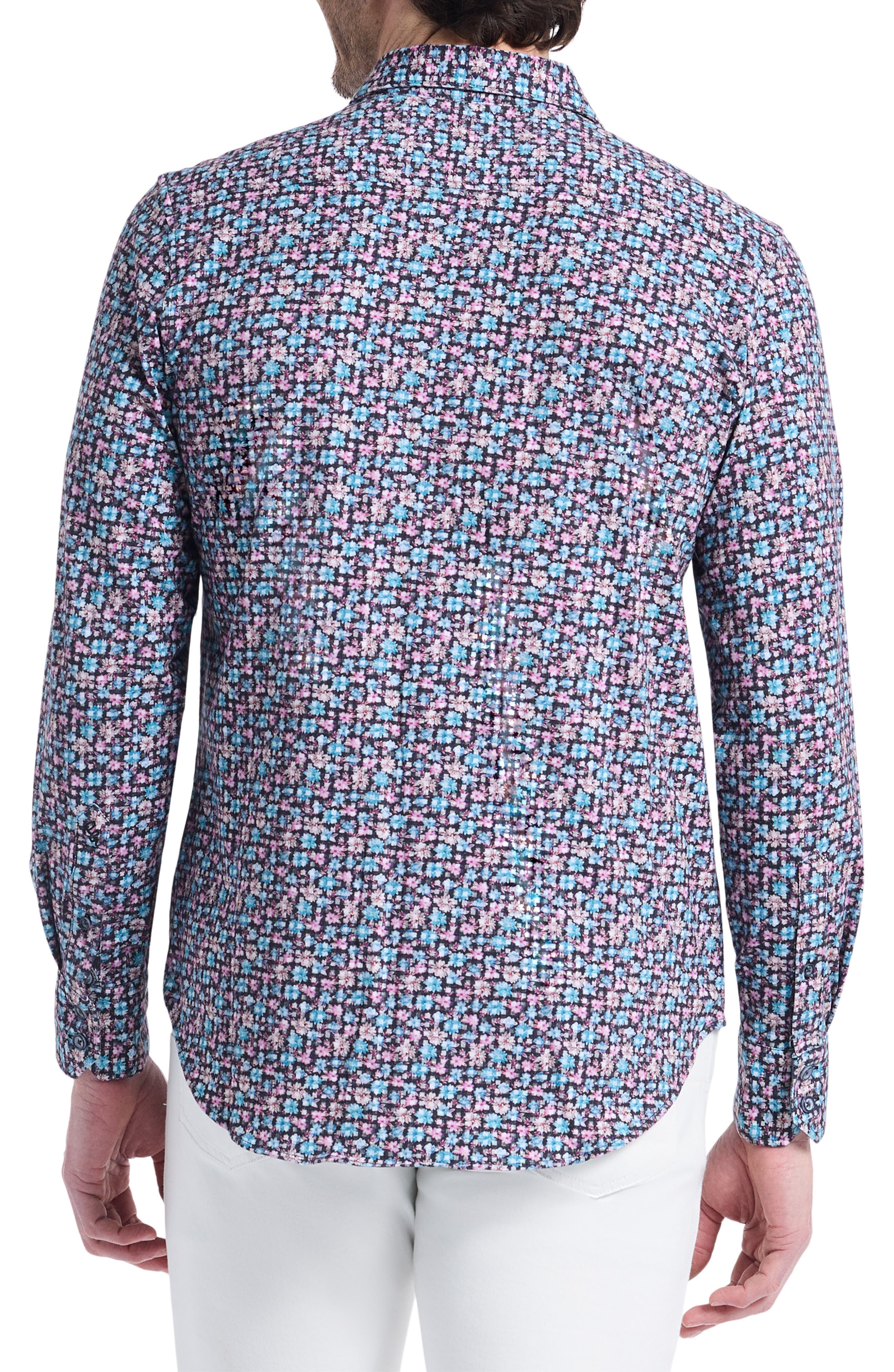 Shipton Stretch Cotton Button-Up Shirt - image 2