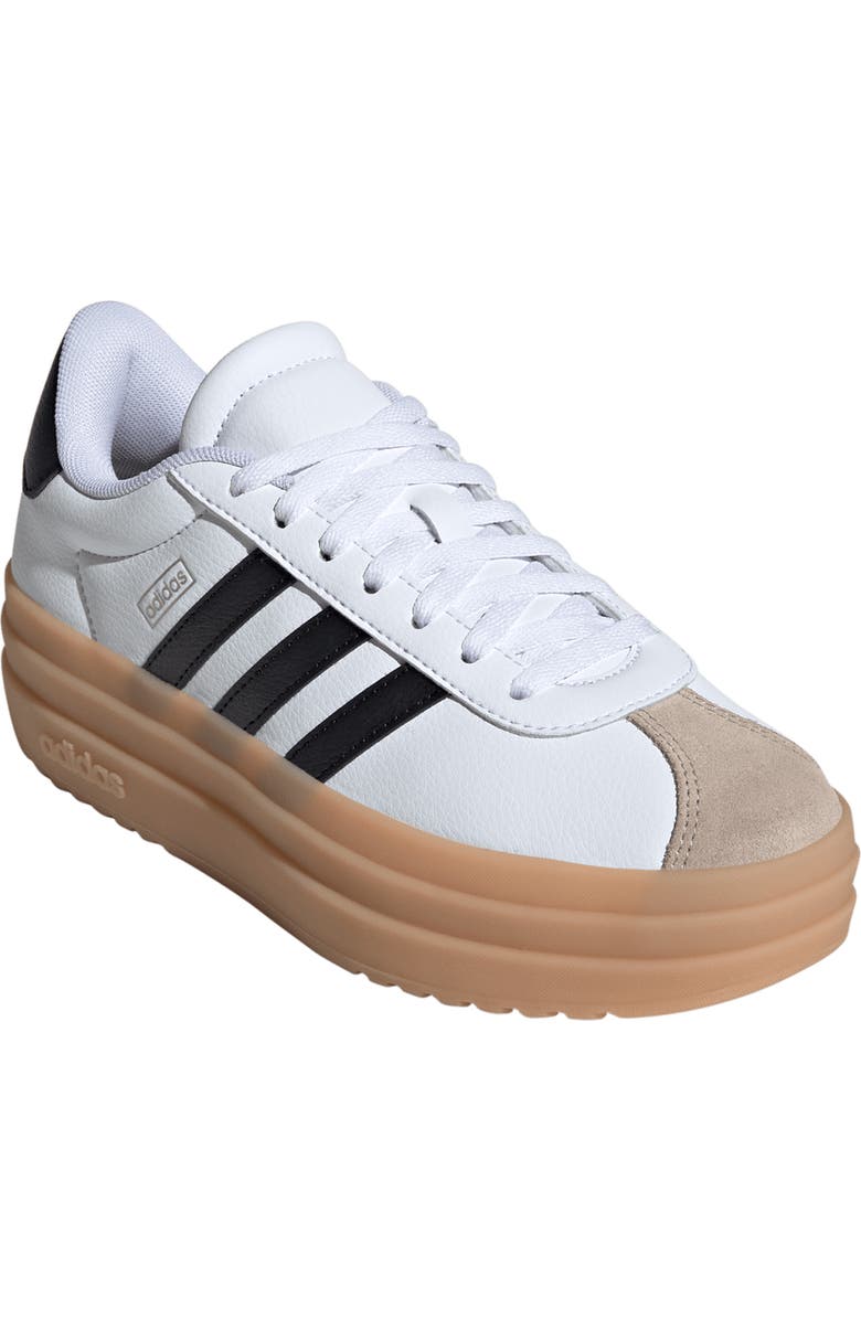 adidas Kids' VL Court Bold Lifestyle Sneaker, Main, color, Ftwwht/Cbl