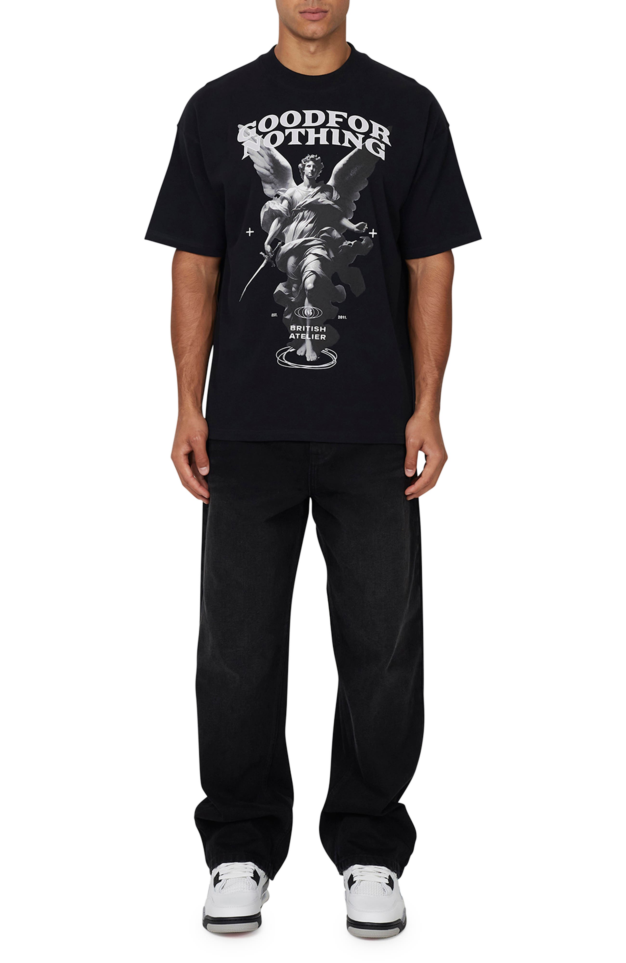 Statue Print Relaxed T-shirt - image 2