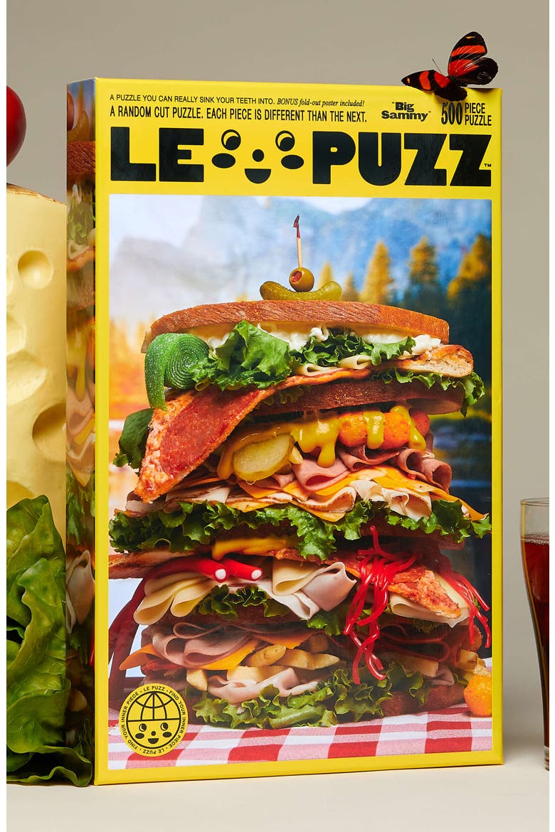 Big Sammy Jigsaw Puzzle, Alternate, color, Beige