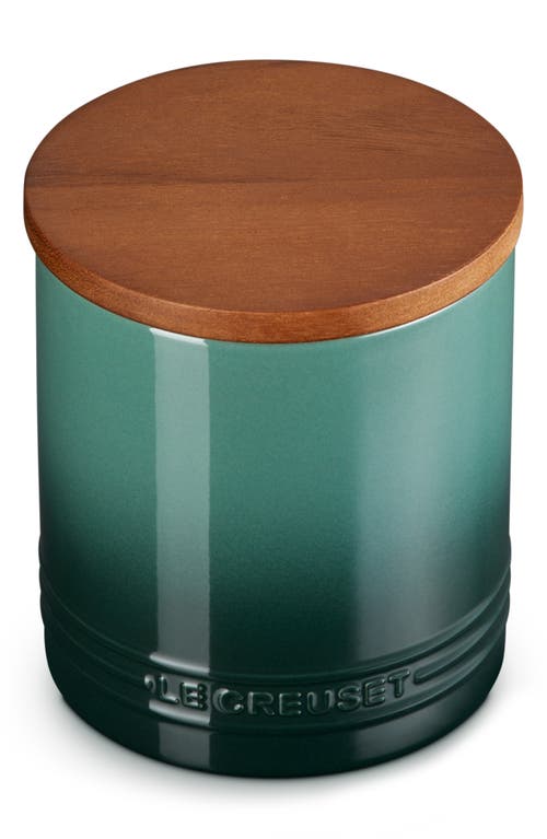 Le Creuset Signature Stoneware 1.2-quart Storage Canister In Artichaut