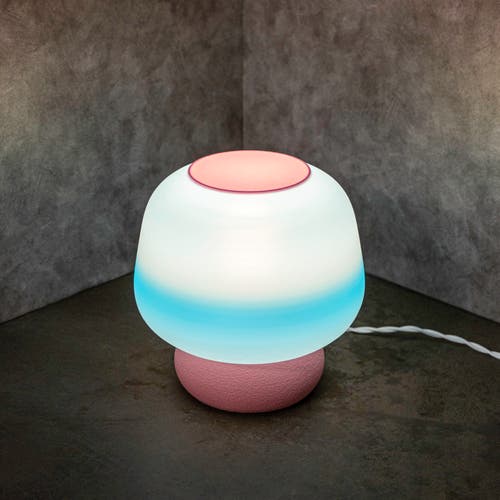 JONATHAN Y JONATHAN Y PORTOBELLO MODERN CLASSIC PLANT-BASED LED 3D PRINTED MUSHROOM TABLE LAMP, DIMMABLE