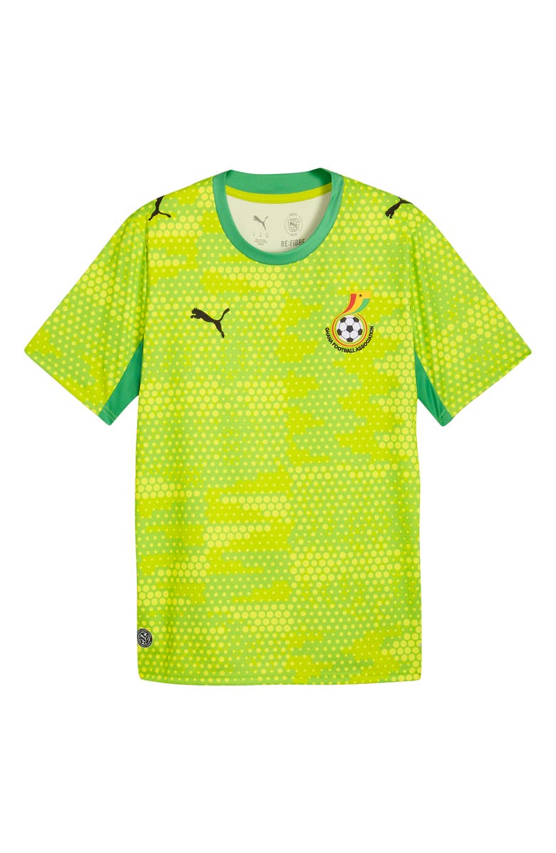 PUMA x GFA x Salehe Bembury Jersey, Alternate, color, Lime Smash/ Green Fruit