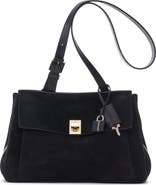 TOM FORD Medium Suede Besace Shoulder Bag