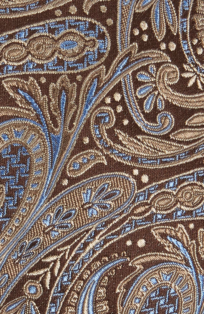 NORDSTROM MEN'S SHOP Krepela Paisley Silk Tie, Alternate, color, 