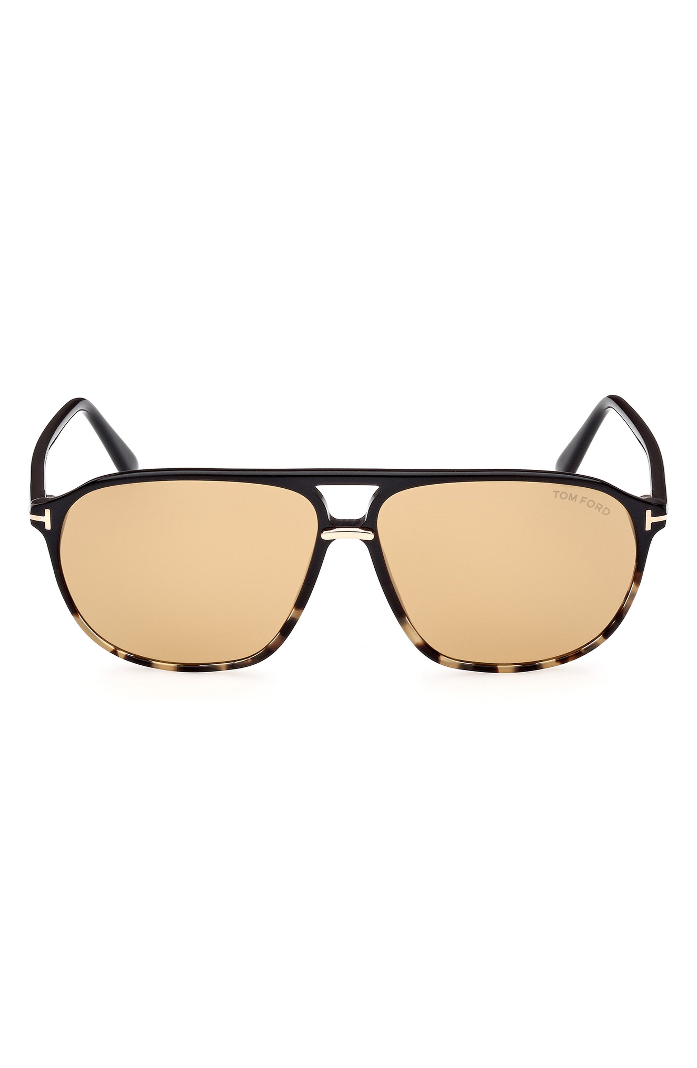TOM FORD Bruce 61mm Navigator Sunglasses