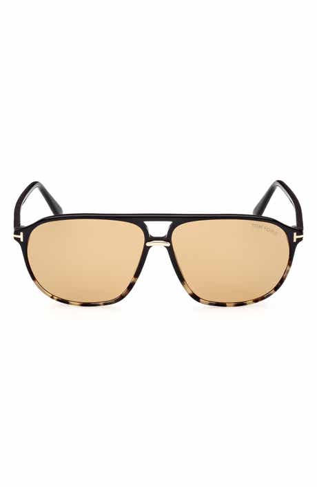 TOM FORD Bruce 61mm Navigator Sunglasses
