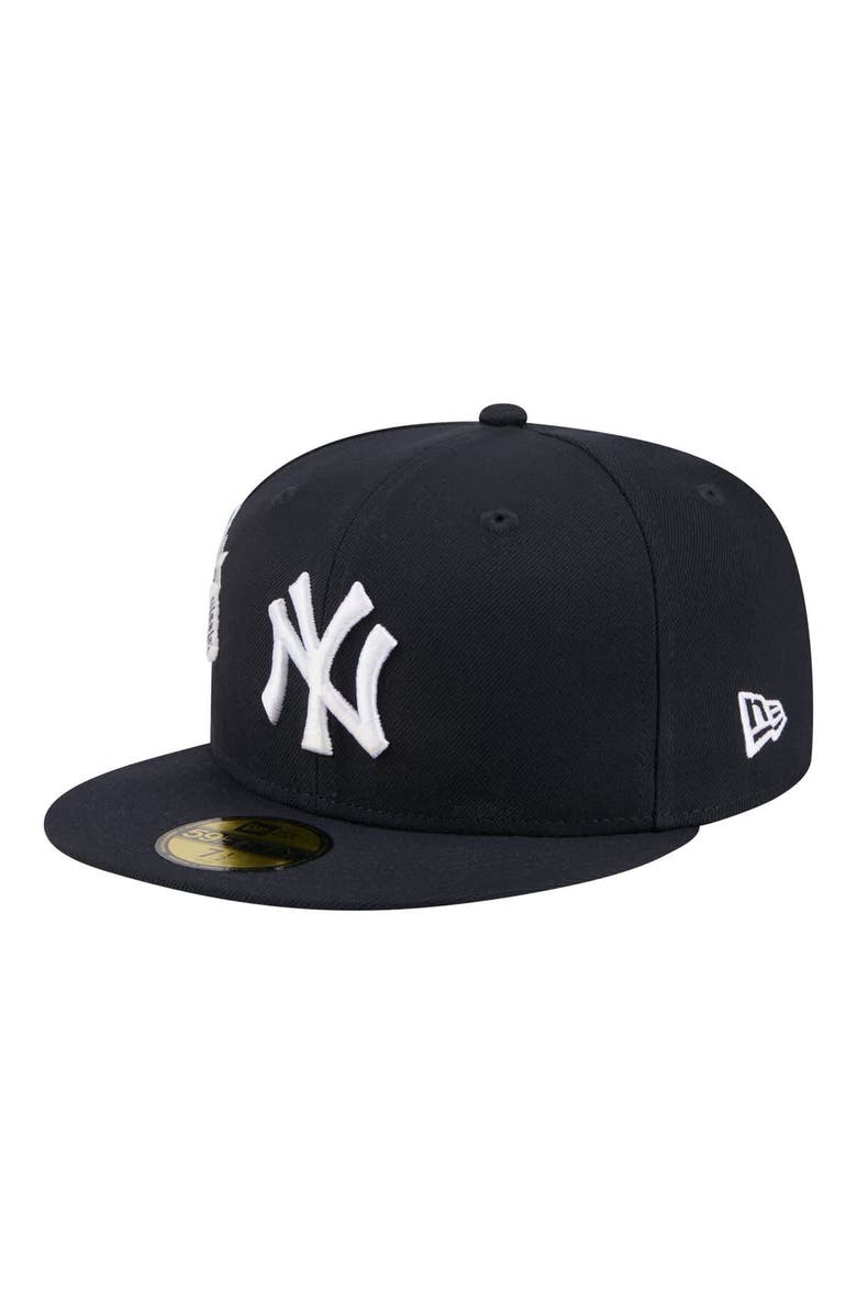 New Era Men's New Era  Navy New York Yankees City Patch 59FIFTY Fitted Hat, Alternate, color, Navy