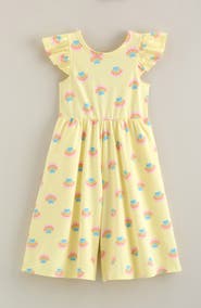 Tucker + Tate Kids' Print Flutter Sleeve Romper