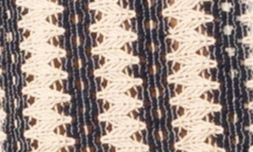 Raga Man Jason Zigzag Knit Button-up Shirt In Multi