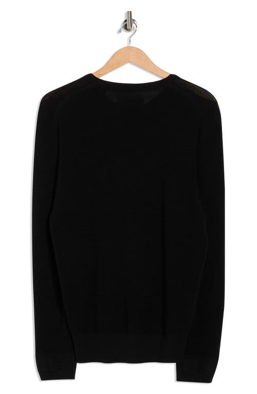 Allsaints Ivar Cotton Sweater In Black