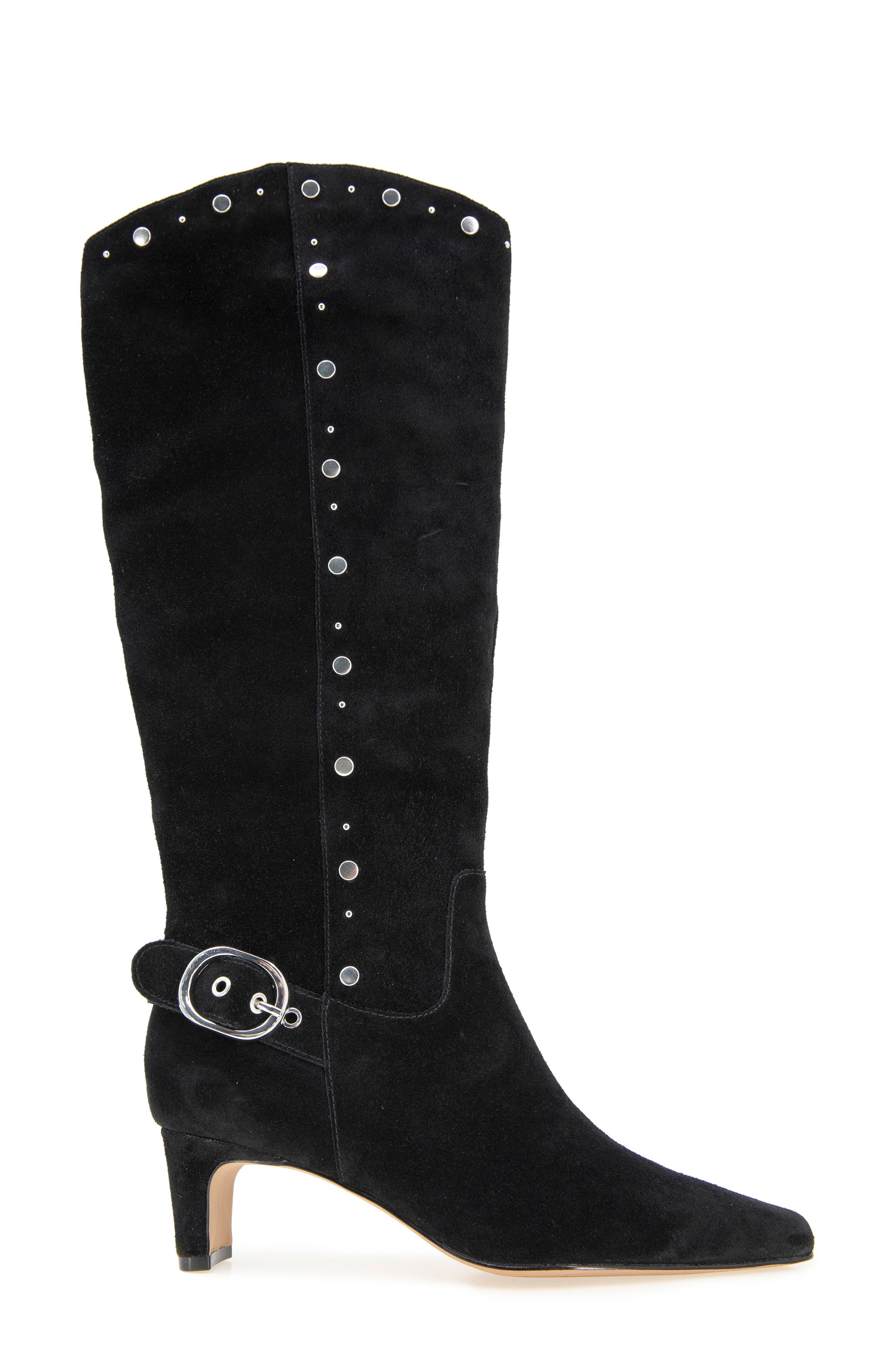Splendid Jack Studded Boot, Alternate, color, Black