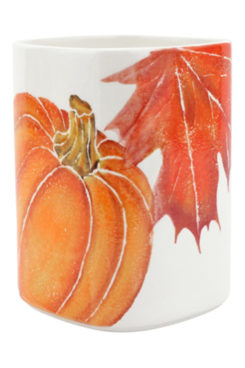 Pumpkins Utensil Holder, Main, color, ORANGE