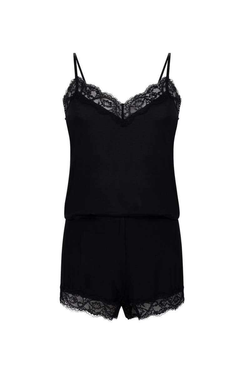 Hunkemöller Pyjama Set, Alternate, color, Black