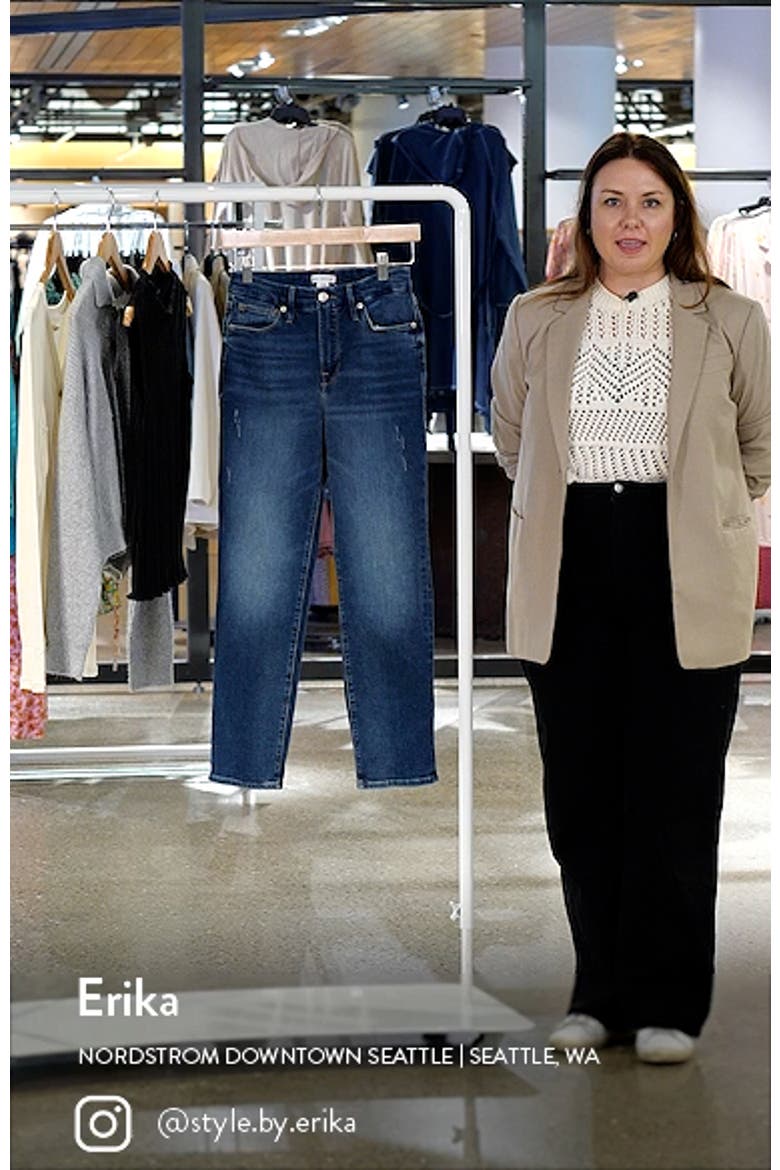 Good Legs High Waist Ankle Straight Leg Jeans video