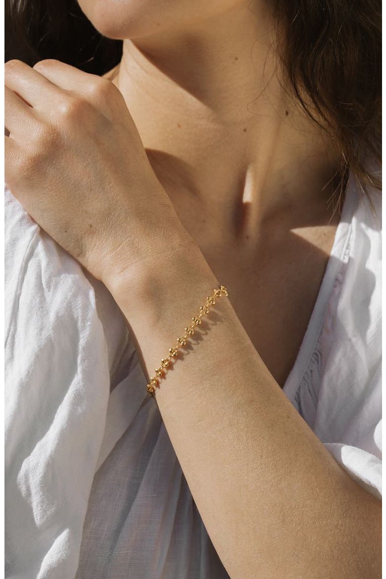 Warming Energy Chain Bracelet, Alternate, color, Gold