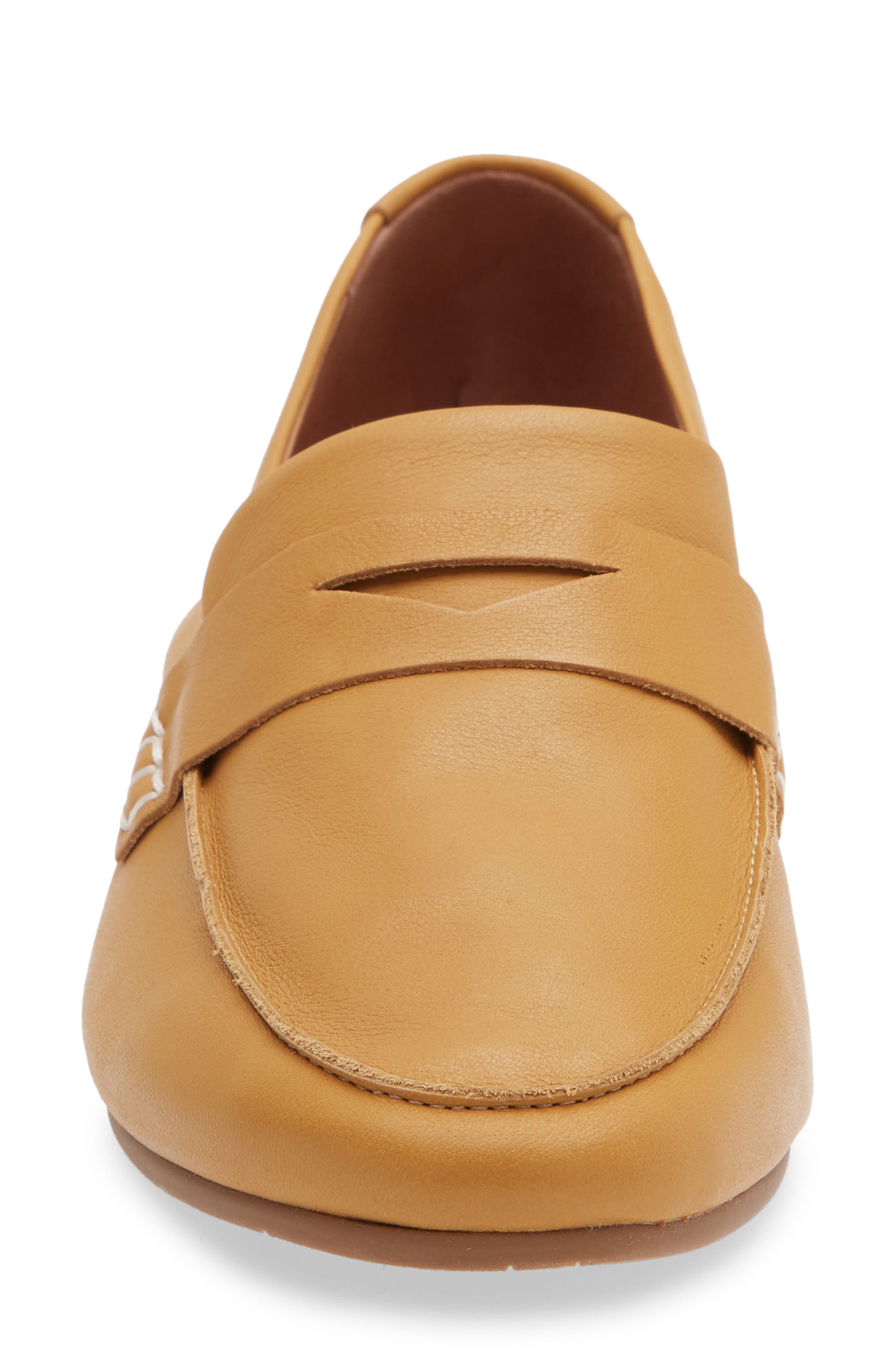 Beek Moorhen Penny Loafer, Alternate, color, Honey
