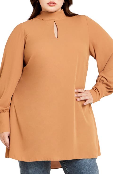 Bow Tunic Top (Plus)