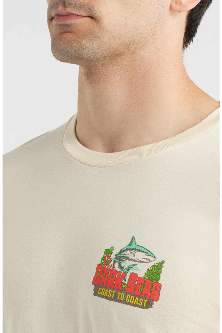 Water Graphic T-Shirt, Alternate, color, CREAM