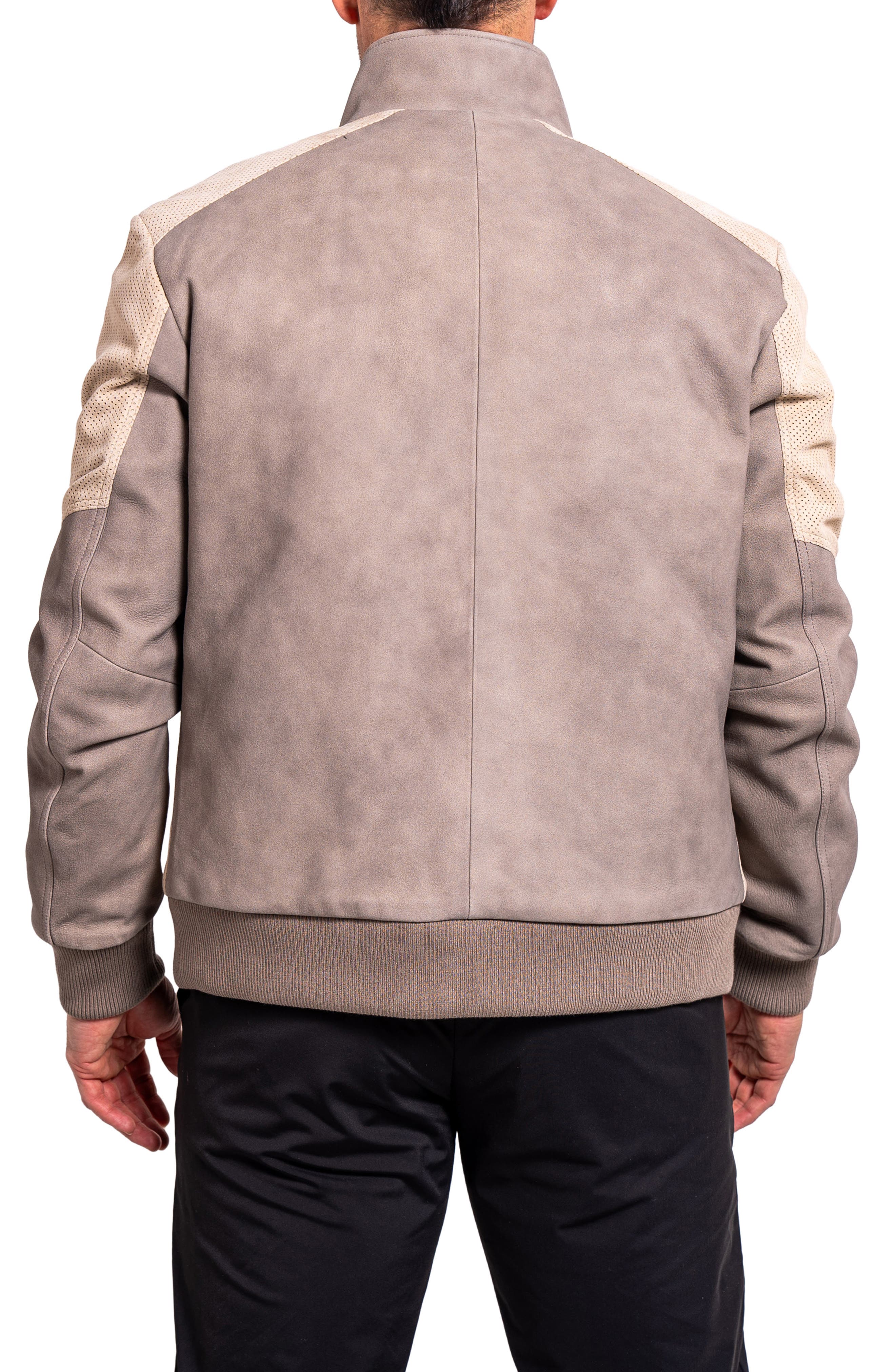 Resistance Mixed Media Suede Jacket - image 2