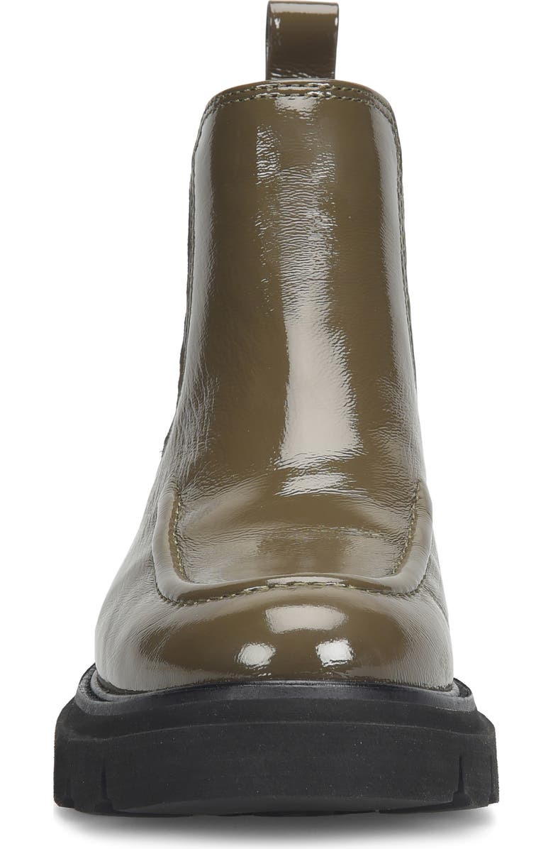 Söfft Samira Platform Chelsea Boot, Alternate, color, Taupe Patent