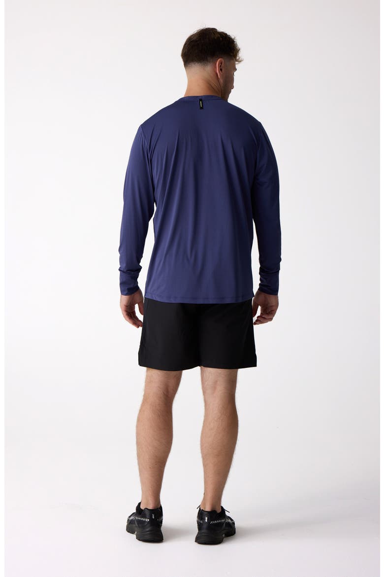AirLite Men's Long Sleeve, Alternate, color, Midnight Dusk