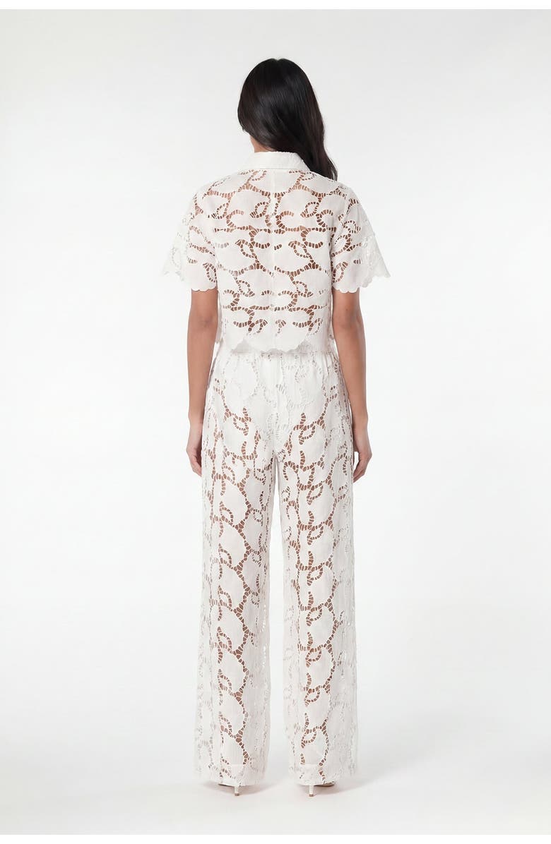 NICHOLAS Sonora Shirt, Alternate, color, Ivory
