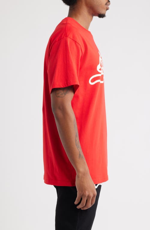 Icecream Stop Light Graphic T-shirt In Red