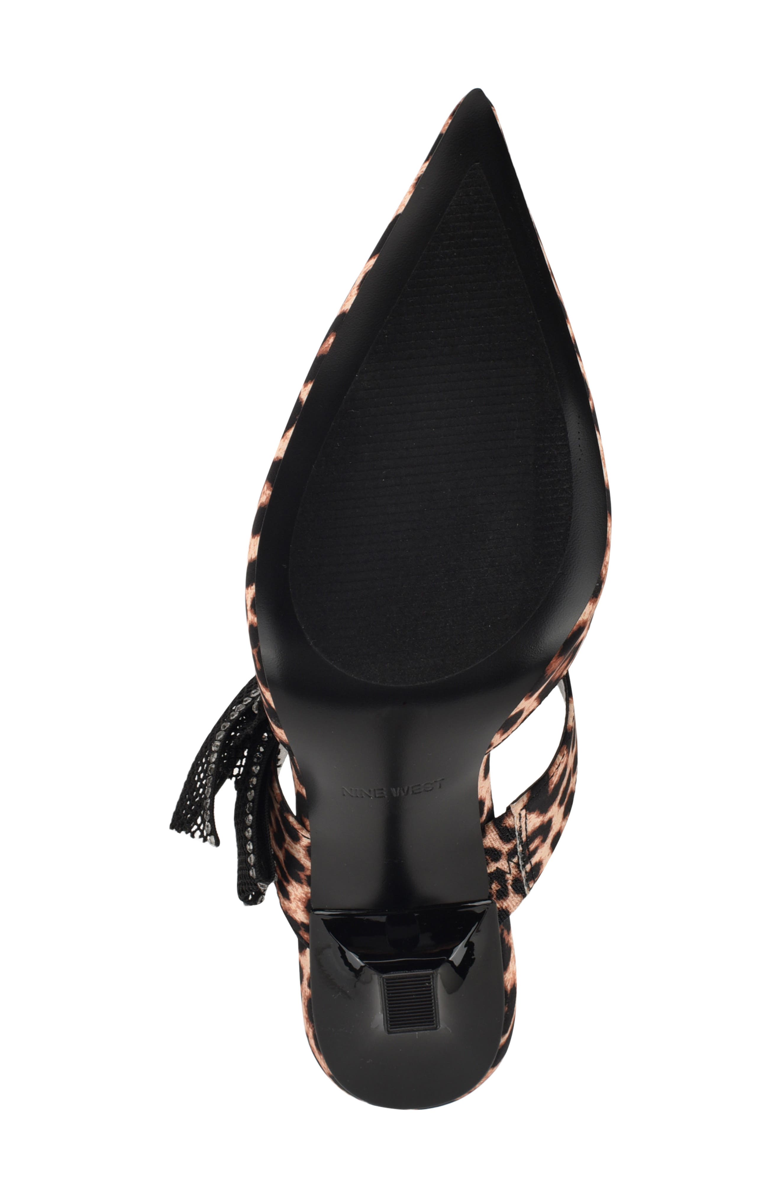 Nine West Bowey Pointed Toe Mule, Alternate, color, Dark Natural