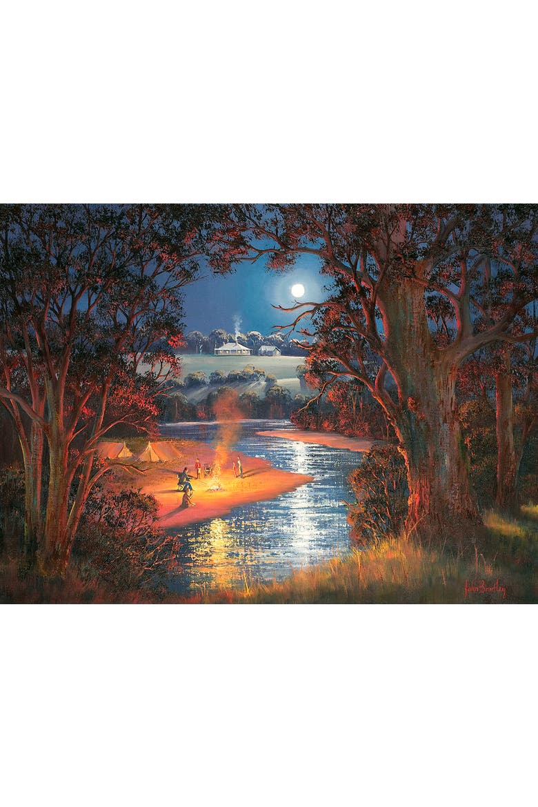 Camping Out 1000 piece Jigsaw Puzzle for Adults, Alternate, color, Multicolor