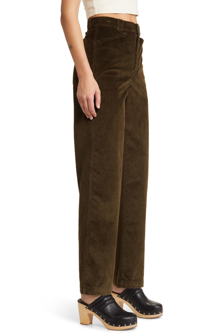 Emmett 2.0 Wide Leg Corduroy Pants, Alternate, color, EXPEDITION GREEN