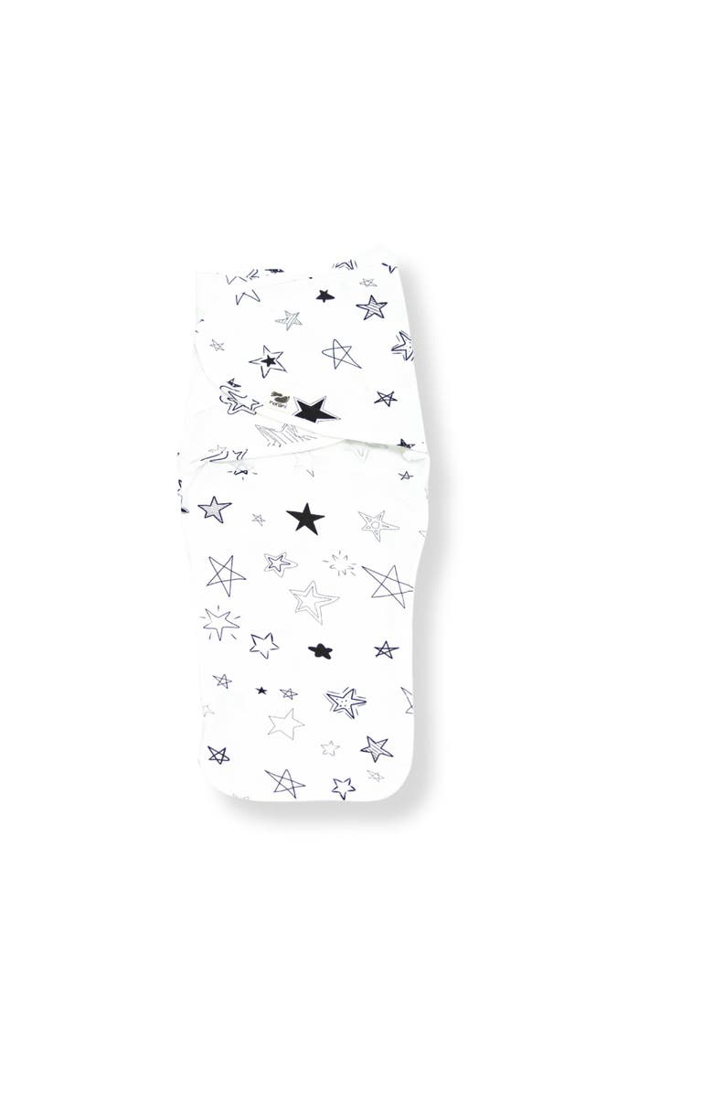 Norani Organic Snugababe Swaddle Sleep Pod with Arm Inserts, Main, color, Stars