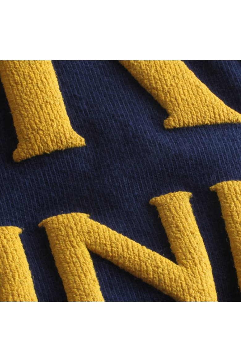 Women's Navy West Virginia Mountaineers Spirit Jersey Oversized T-Shirt, Alternate, color, Navy