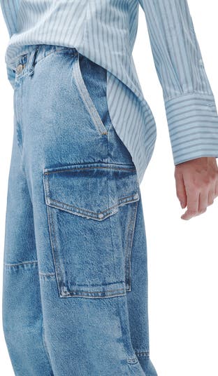 Indiana Stripe Poplin Button-Up Shirt