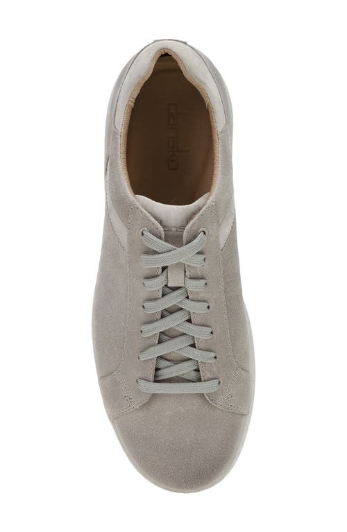 Dansko Trevor Sneaker In Gray