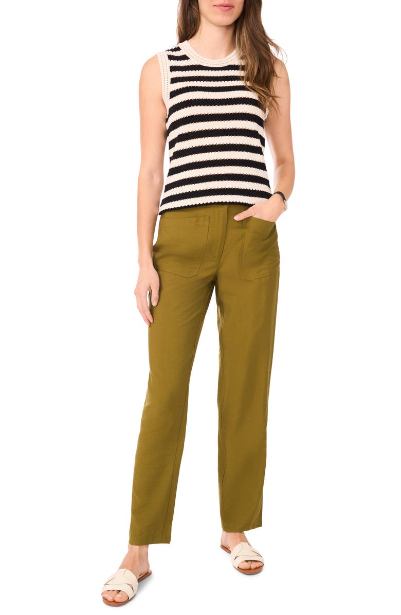 Halogen<sup>®</sup> Pointelle Sleeveless Sweater, Alternate, color,