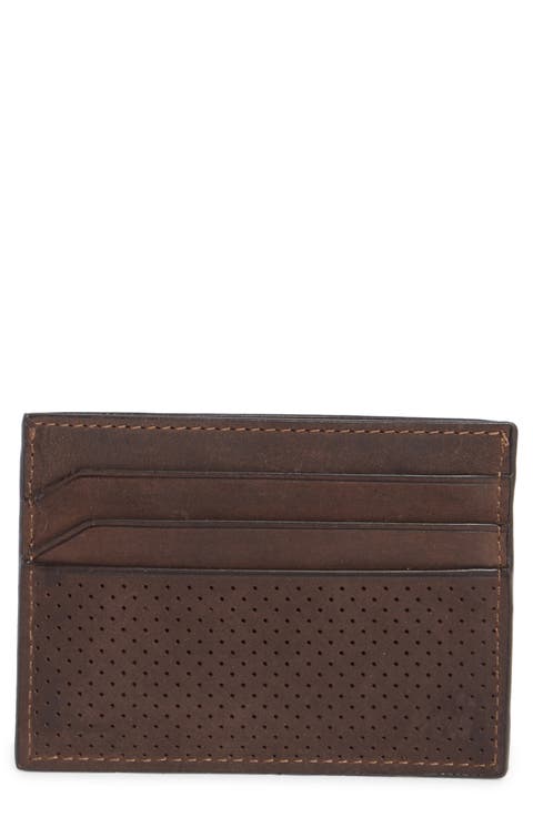 Oil Tanned Leather Weekend Card Case