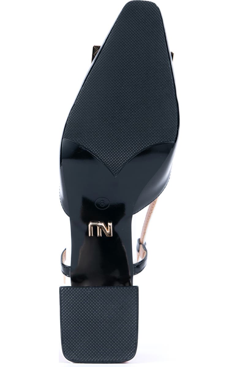 NINETY UNION Maddie Pointed Toe Slingback Pump, Alternate, color, Black Multi