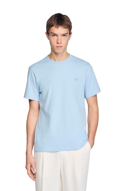 T-shirt with double S patch