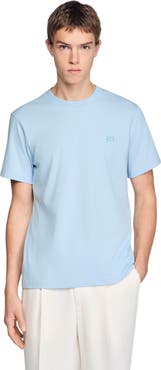 SANDRO T-shirt with double S patch