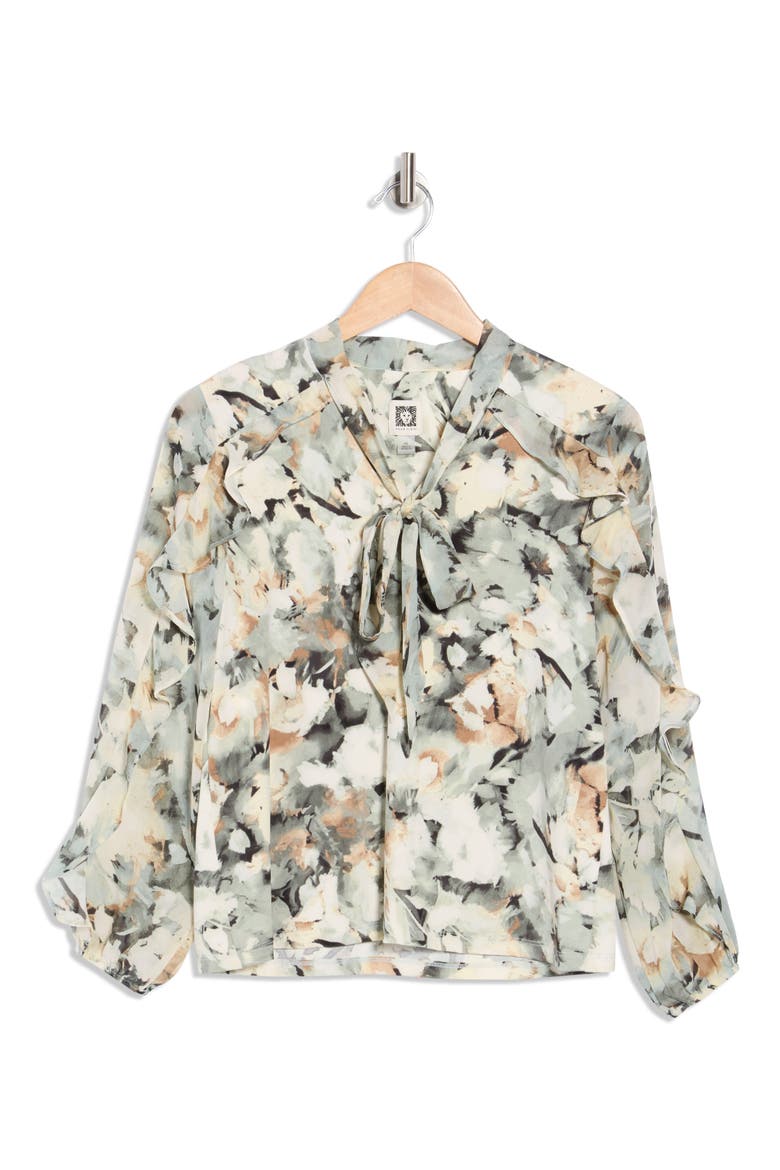 LS RUFFLE TIE NK, Alternate, color, SOFT ALOE MULTI