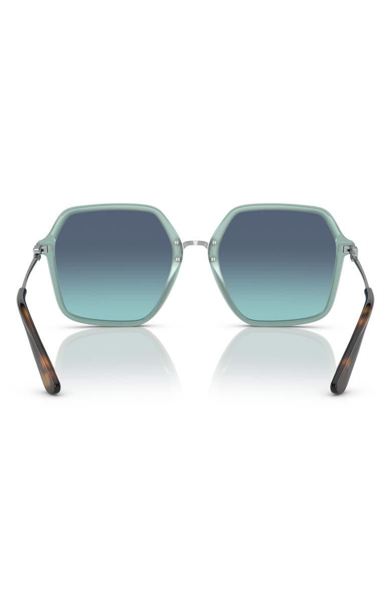 Dolce&Gabbana 56mm Square Sunglasses, Alternate, color, 