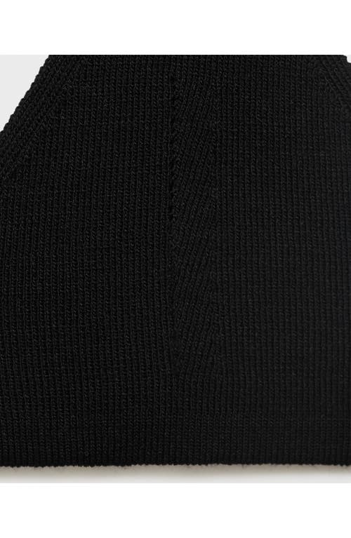 Mango Knit Cropped Top