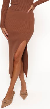 Petal & Pup Scalli Rib Midi Skirt