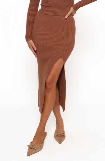 Petal & Pup Scalli Rib Midi Skirt