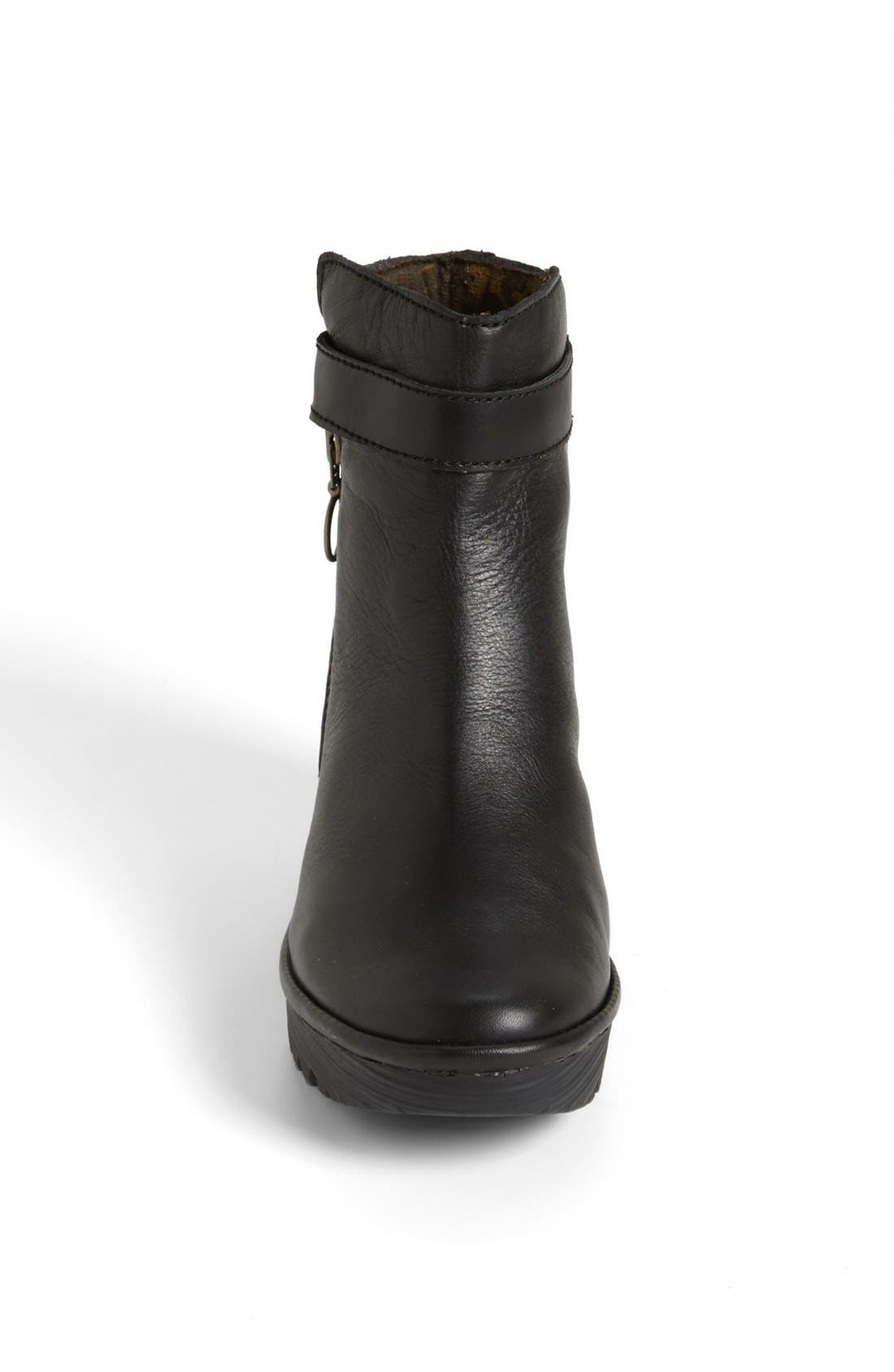 'Yava' Bootie, Alternate, color, BLACK TOUCH
