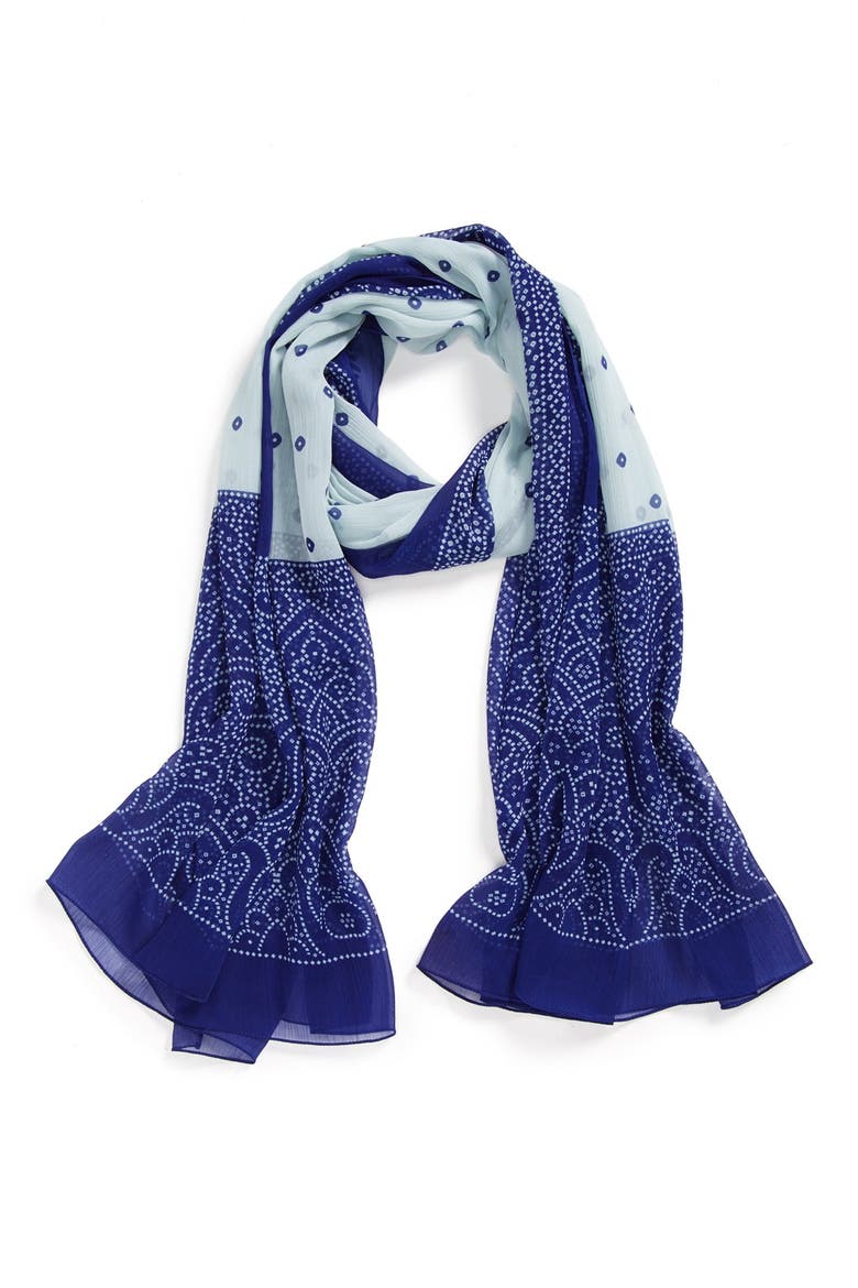 'Jaipur' Wrap, Main, color, CHAMBRAY BLUE
