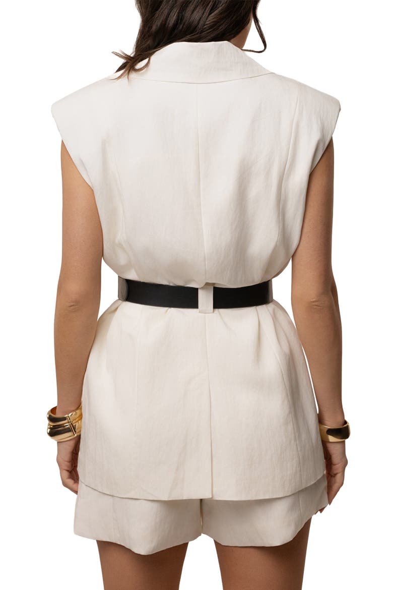 Main Agenda Romper, Alternate, color, Ivory