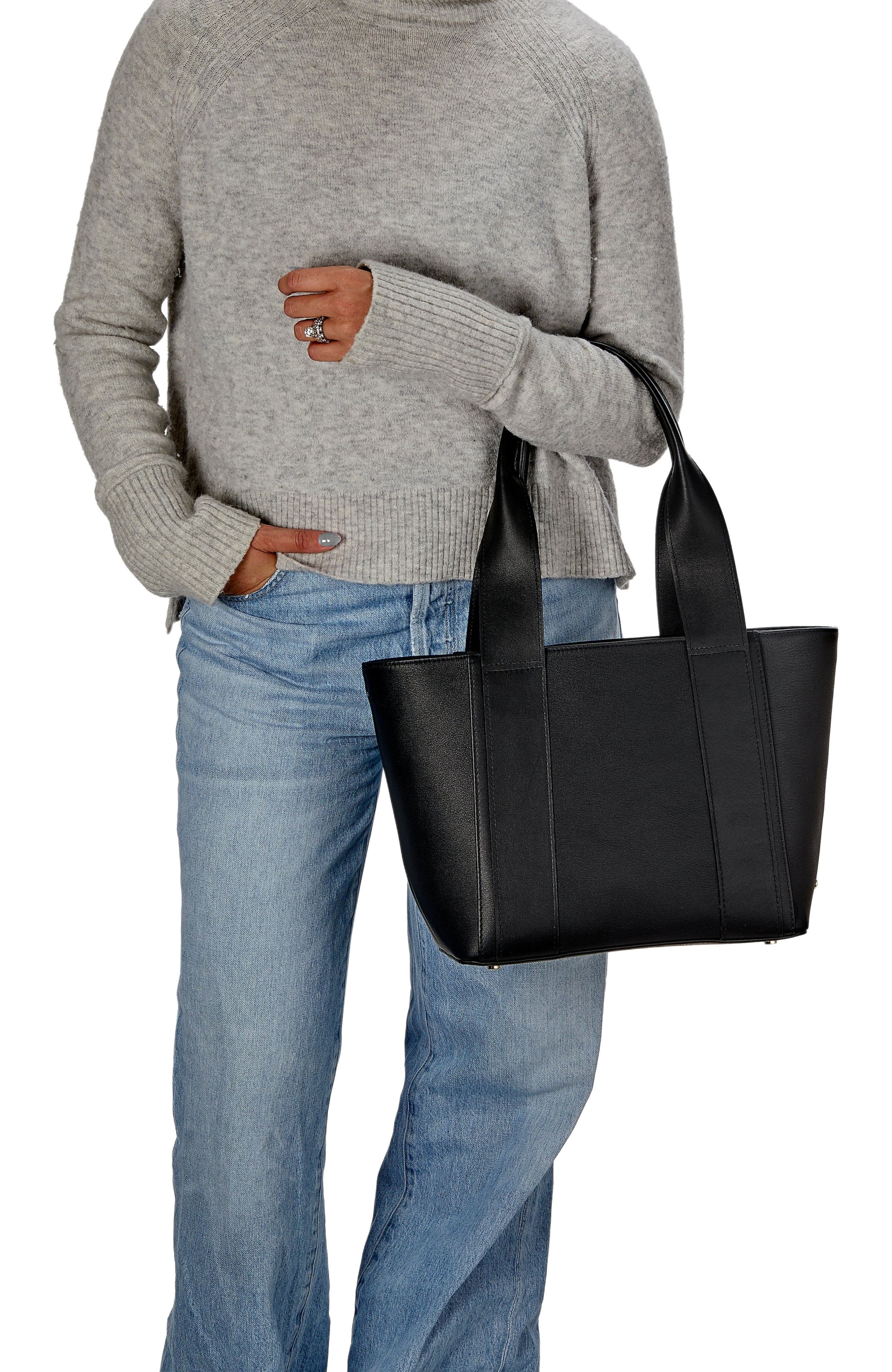 GiGi New York BAILEY TOTE, Alternate, color, Black