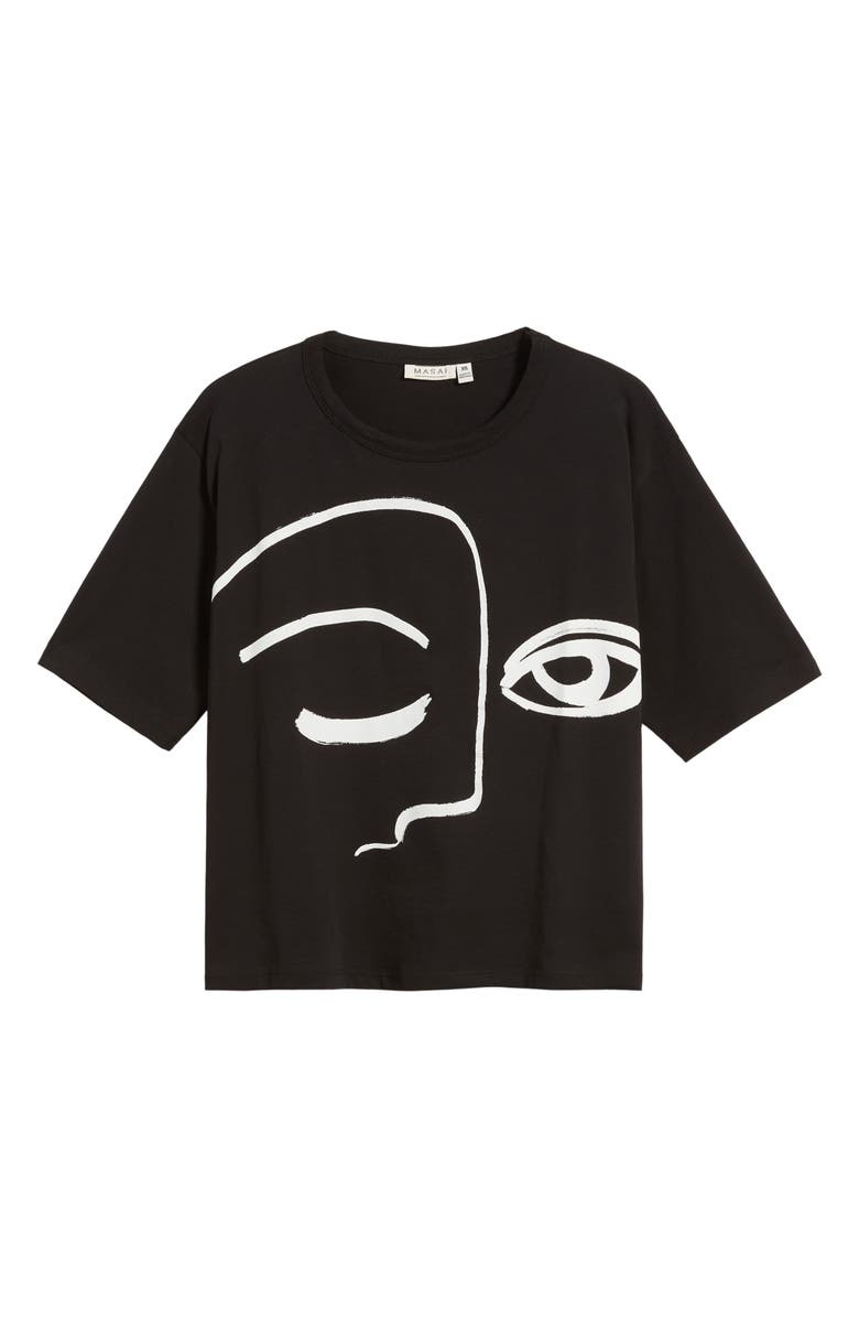 Masai Copenhagen Doreann Cotton Abstract Graphic Tee, Alternate, color,